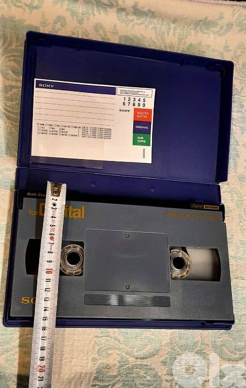Vintage Digital Betamax, Betamax, VHS Cassette Tapes 4