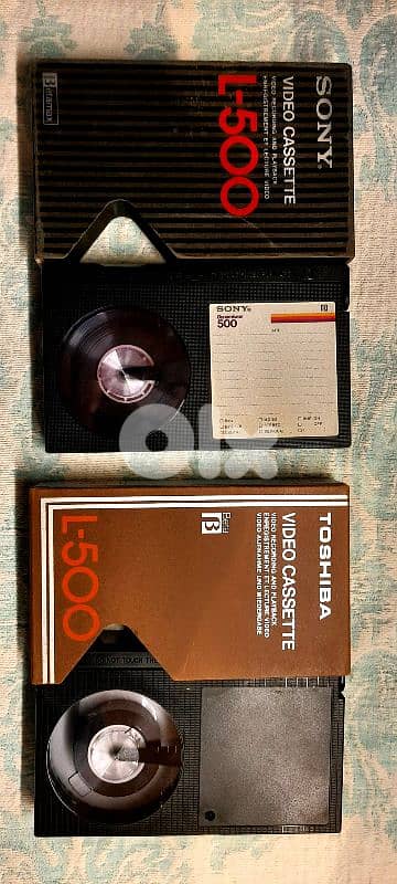 Vintage Digital Betamax, Betamax, VHS Cassette Tapes 6