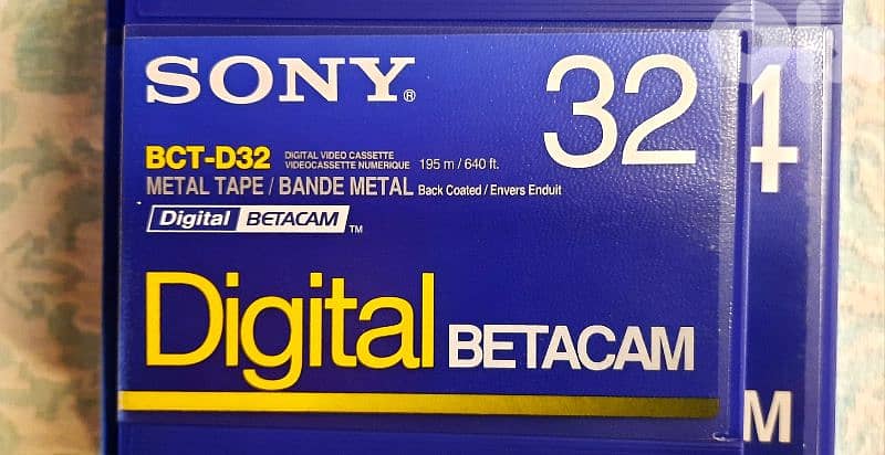 Vintage Digital Betamax, Betamax, VHS Cassette Tapes 9