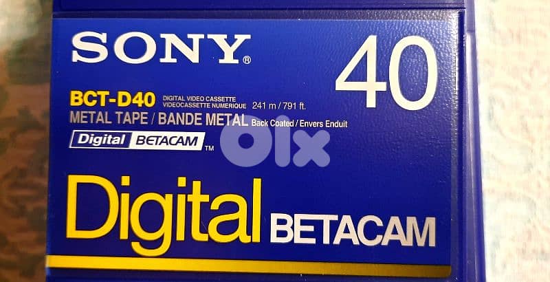 Vintage Digital Betamax, Betamax, VHS Cassette Tapes 10