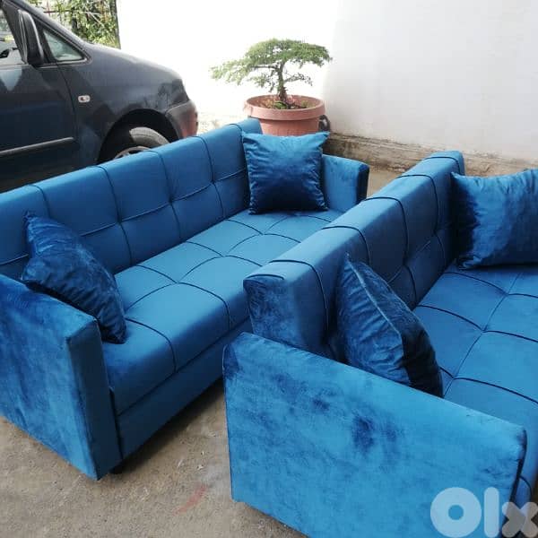 صوفات جديد بيفتحو تخت مع صندوق 1