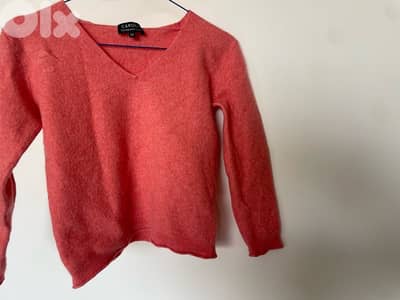 100% cachemire Caroll Paris