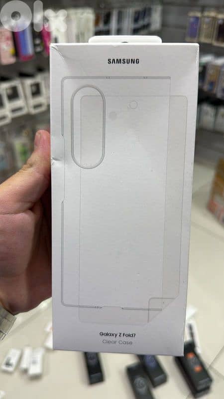 Samsung Galaxy  z fold 7 Clear Case 0