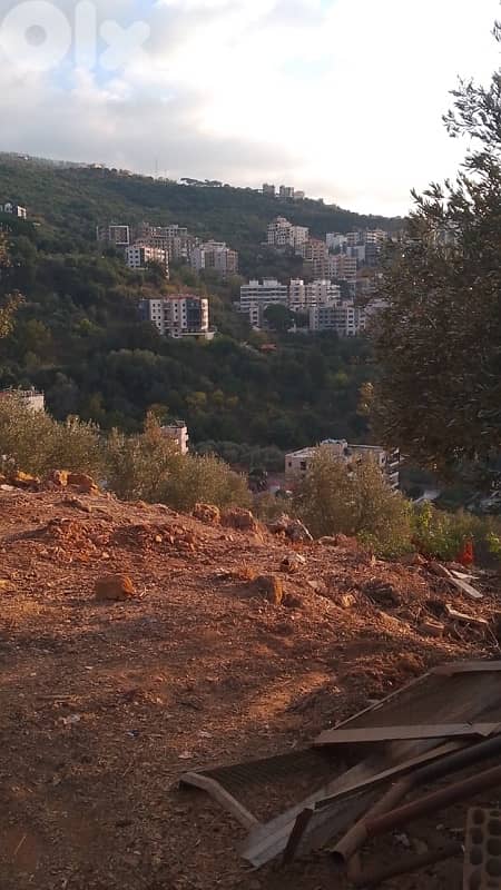 3 Lands for sale Zone 30/90 four floors building Blaybel Baabda. 1
