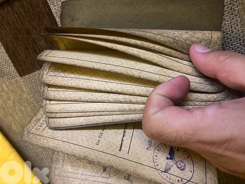 باسبور نازي الماني خدم في الحرب العالمية الثانية Nazi passport 7