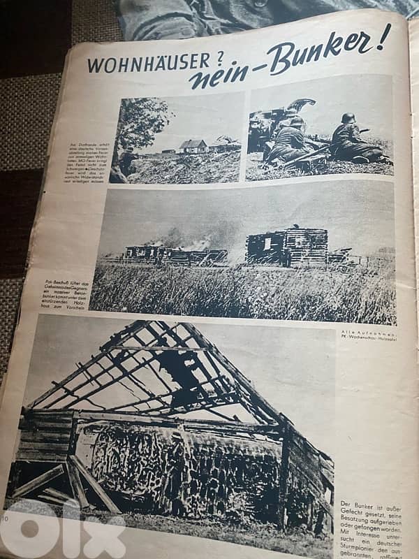 مجلة الماني نازي ١٩٤١ تنقل اخبار الحرب على الجبهات 9