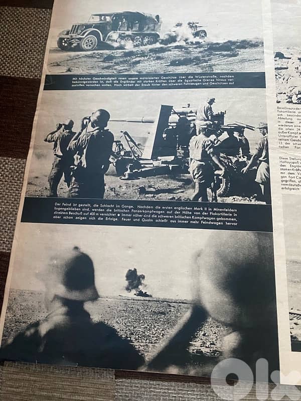 مجلة الماني نازي ١٩٤١ تنقل اخبار الحرب على الجبهات 11