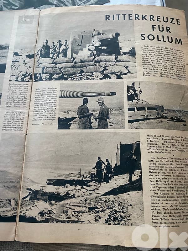 مجلة الماني نازي ١٩٤١ تنقل اخبار الحرب على الجبهات 13