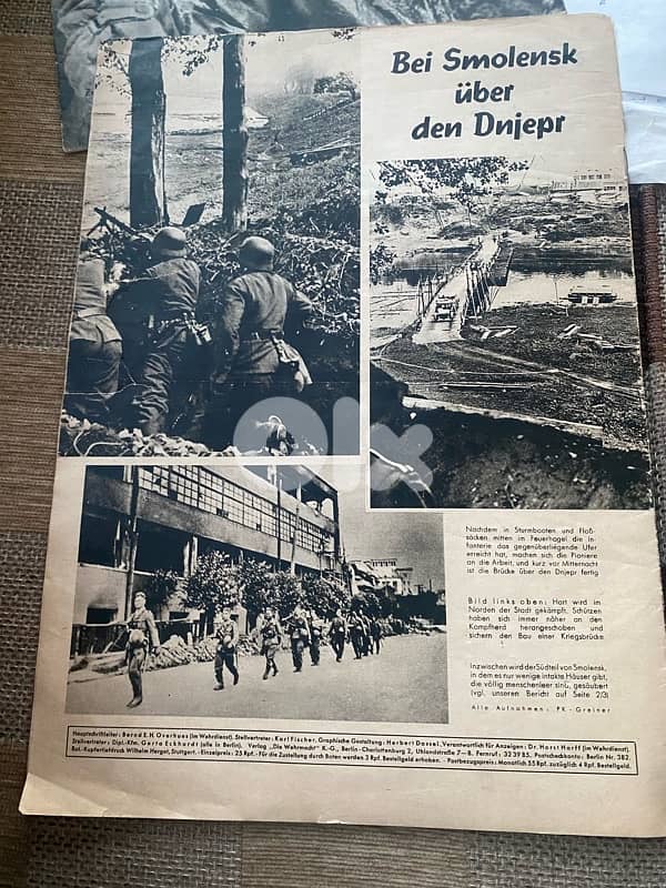 مجلة الماني نازي ١٩٤١ تنقل اخبار الحرب على الجبهات 14