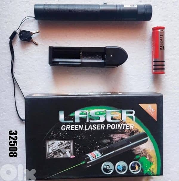 Rechargeable green laser pointer 0