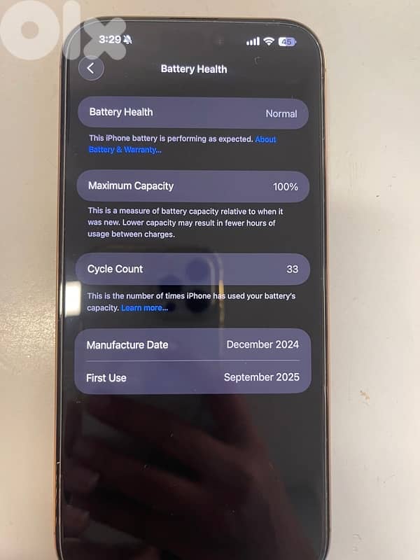 Iphone 16 pro max 256gb 3