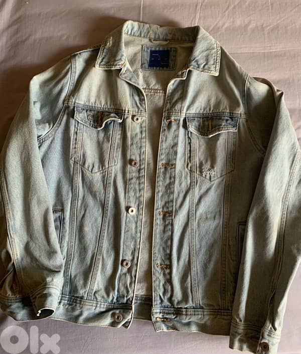 Zara denim jacket 0