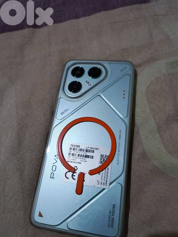 للبيع تلفون Tecno pova 7 ب 200$ 1
