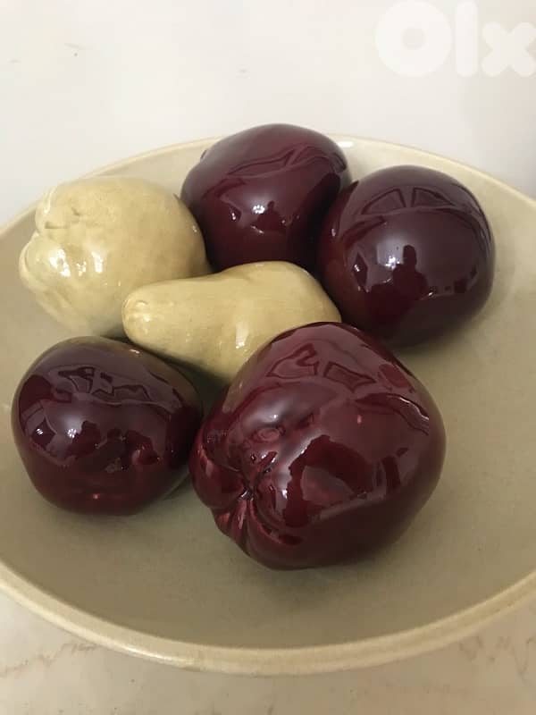 porcelaine fruit set 1