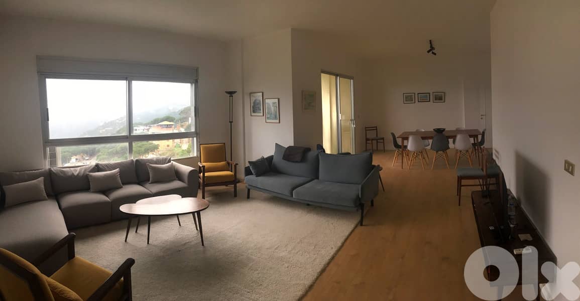 Broumana 190m, calm area + open view (unblockable) 0