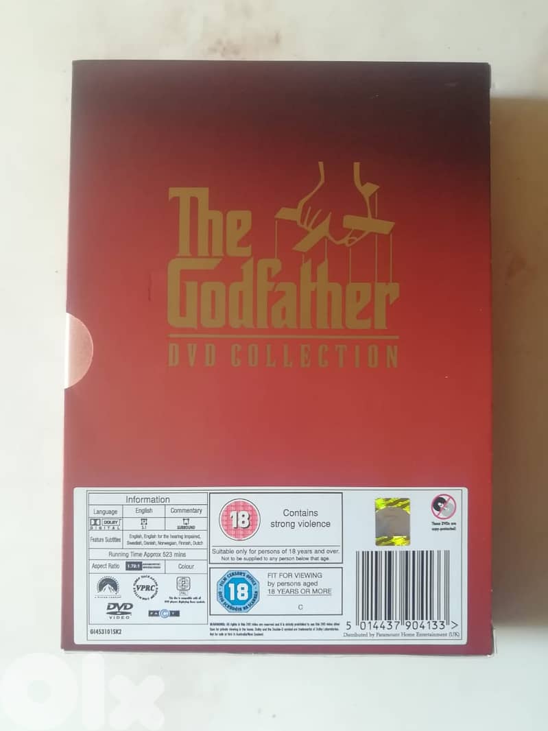 The Godfather Dvd Collection box set 3
