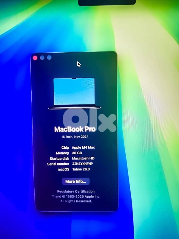 macbook pro m4 max 16inch + 3 years apple careplus 1