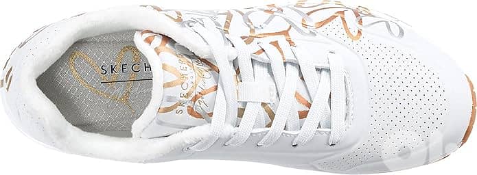  Skechers Street Uno – Gold Heart Edition (Size 36) 1
