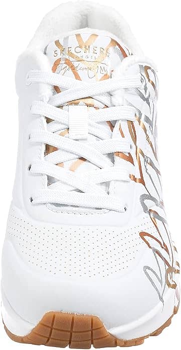 Skechers Street Uno – Gold Heart Edition (Size 36) 3