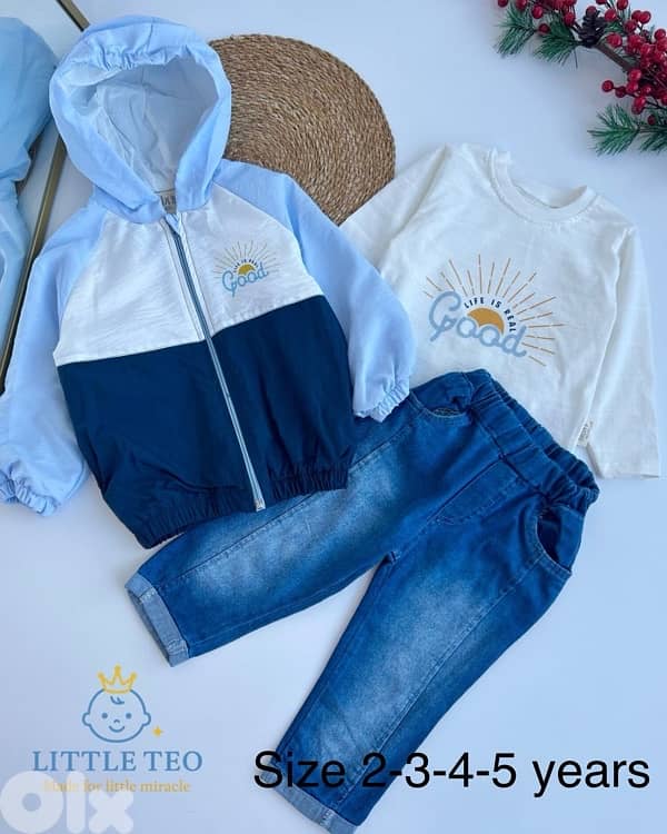 Jeans set 3 pcs 0
