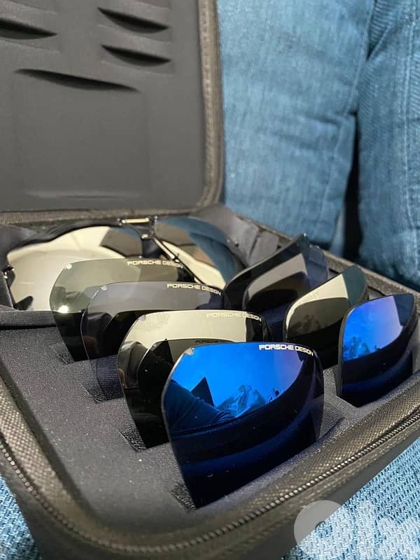Porsche Design sunglasses with interchangeable lenses 0