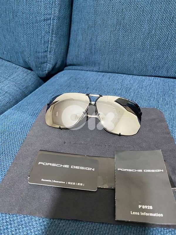 Porsche Design sunglasses with interchangeable lenses 1