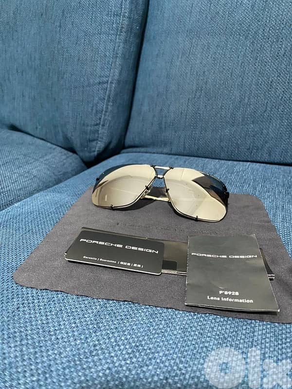 Porsche Design sunglasses with interchangeable lenses 2