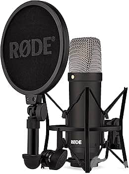 RODE NT1 Signature with SM6 Shockmount and Pop Filter - Black 3