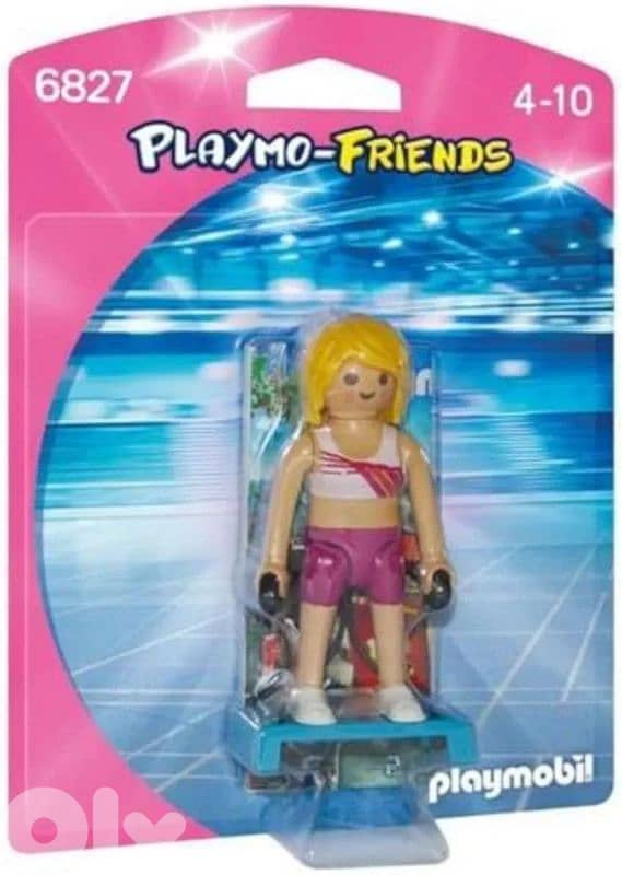 playmobile 6827 fitness trainer 0