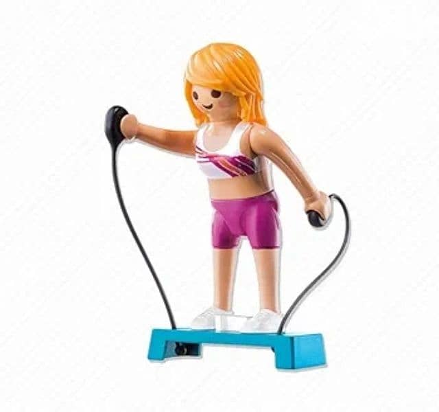 playmobile 6827 fitness trainer 1