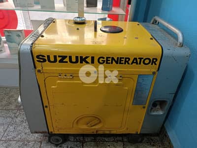 مولد كهرباء بنزين صامت كتير نظيف بطارية جديدة