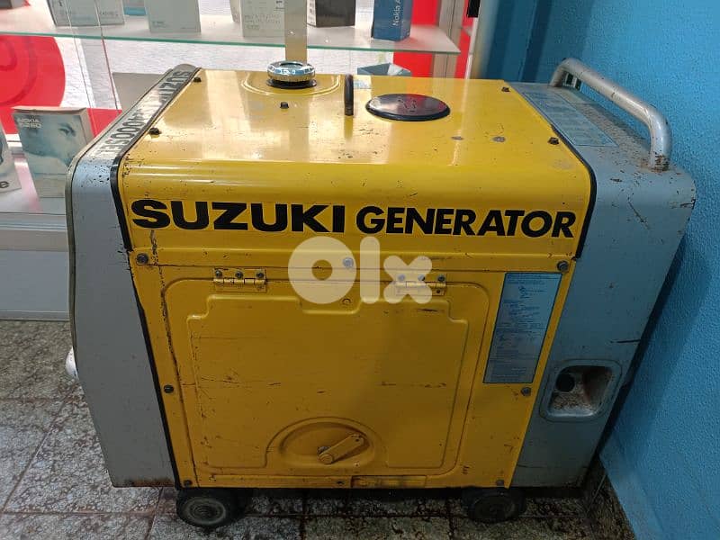 مولد كهرباء بنزين صامت كتير نظيف بطارية جديدة 0