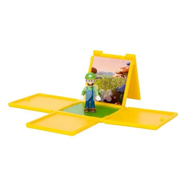 super mario movie 1.25" mini figure LUIGI 1