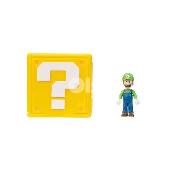 super mario movie 1.25" mini figure LUIGI 2