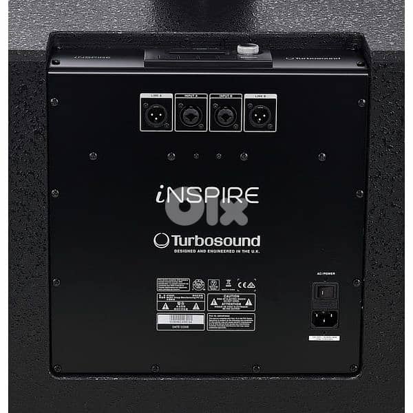 Turbosound iNSPIRE iP3000 2000 watt 3-channel Portable Column PASystem 3