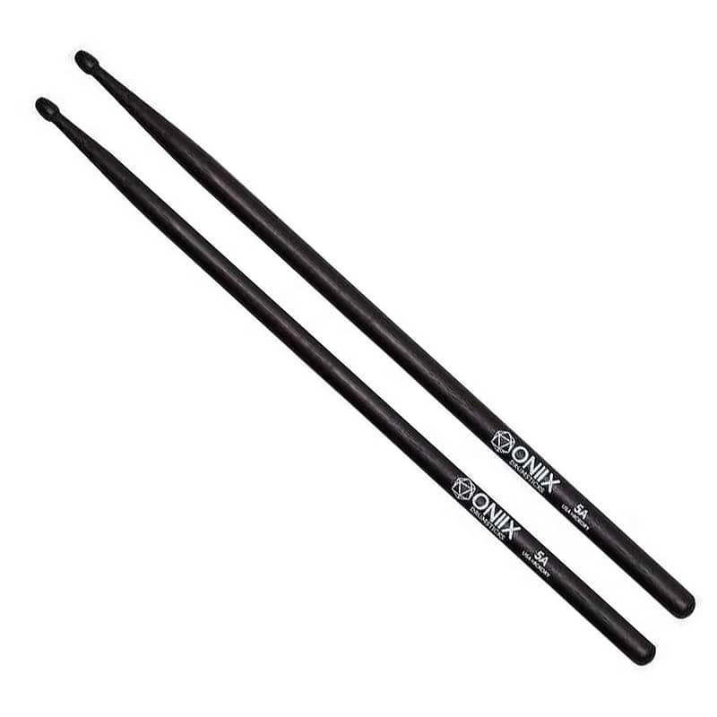 Zildjian O5A DS ONIIX Series 5A Drumsticks - Black 0