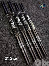 Zildjian O5A DS ONIIX Series 5A Drumsticks - Black 3