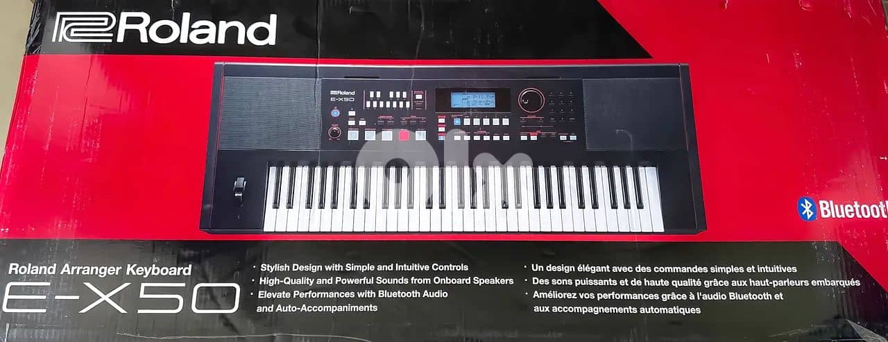 Roland Arabic E-X50 61-key Arranger - Black 2