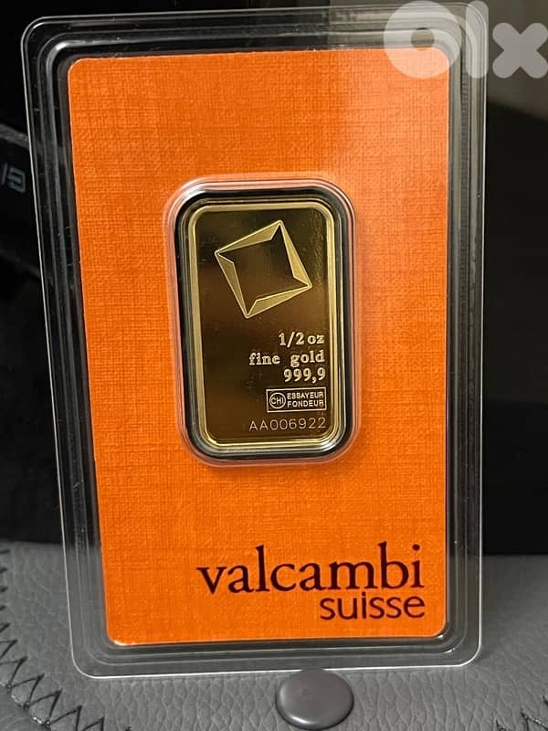 Gold Valcambi 1/2 Ounse 0