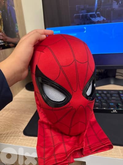 very rare spider man tom holland spider man mask