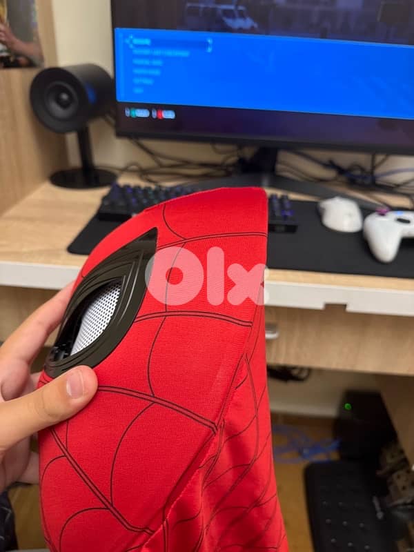 very rare spider man tom holland spider man mask 3