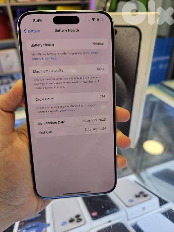 15promax 256GB used 3