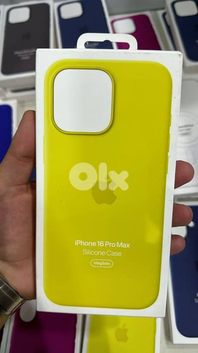 Silicone Case magsafe Iphone 16 pro max star fruit