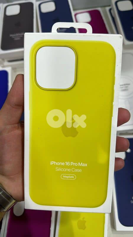 Silicone Case magsafe Iphone 16 pro max star fruit 0