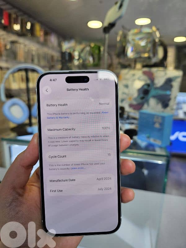 15 128gb used like new 2