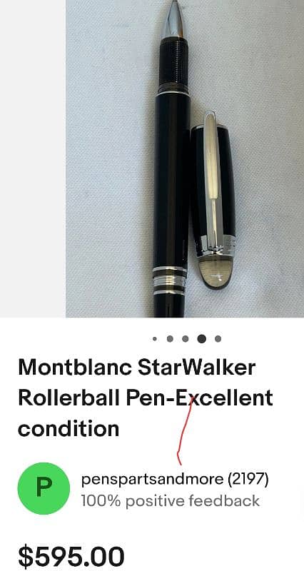 mont blanc pen 4