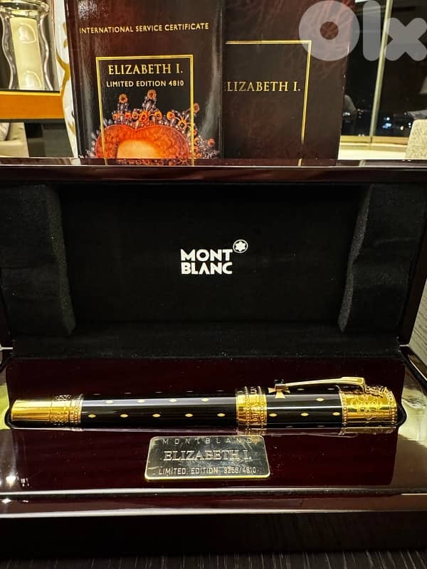 Montblanc Elizabeth I Limited Edition 4810 Fountain Pen 2