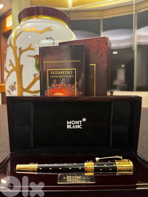 Montblanc Elizabeth I Limited Edition 4810 Fountain Pen 3
