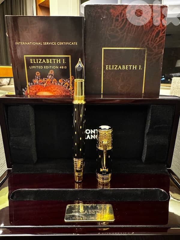 Montblanc Elizabeth I Limited Edition 4810 Fountain Pen 8