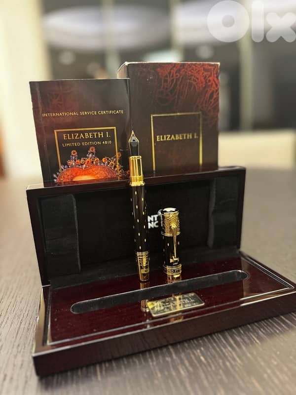Montblanc Elizabeth I Limited Edition 4810 Fountain Pen 9